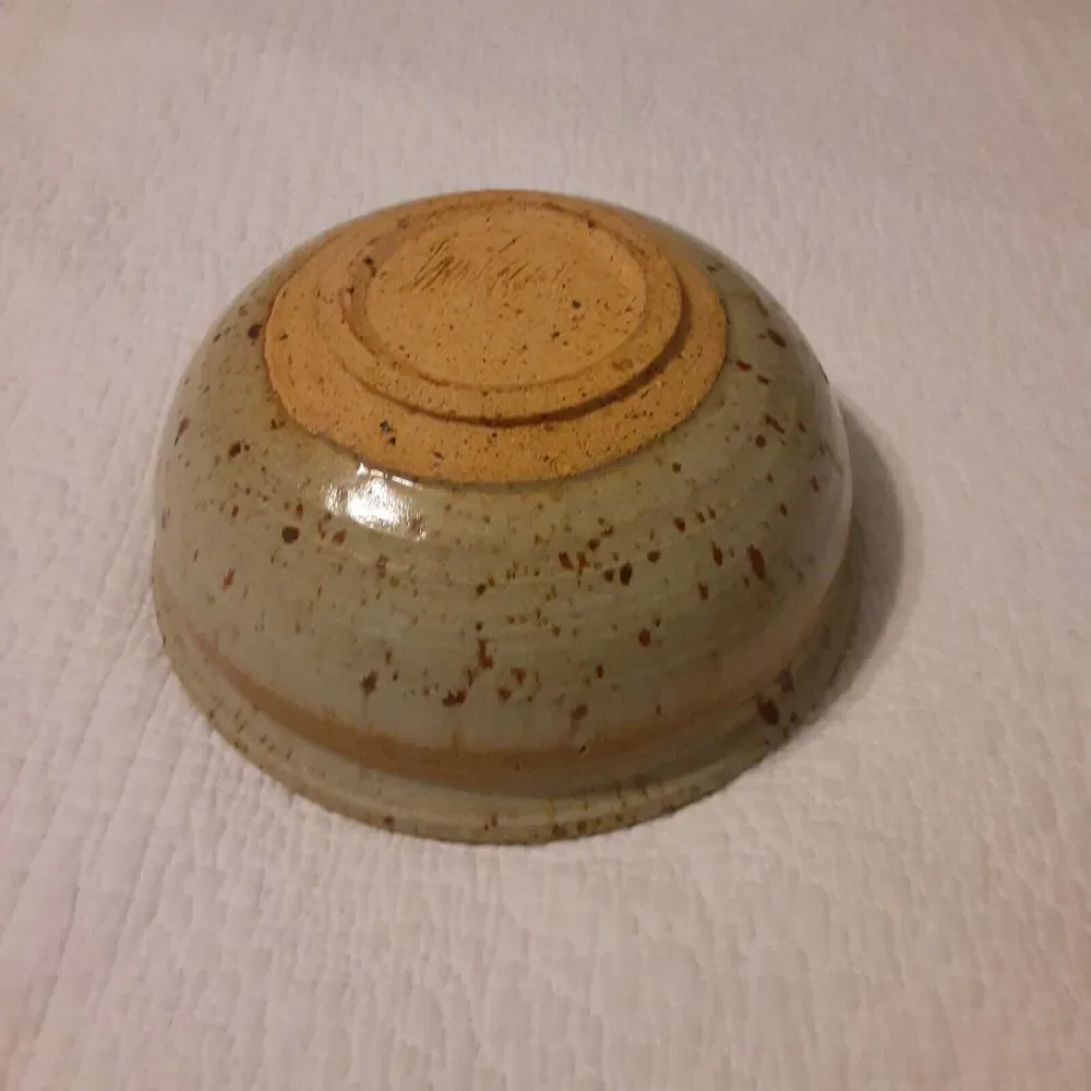 Vintage RARE Jim Cantrell Signed 1970s Pedastal Lid Casserole